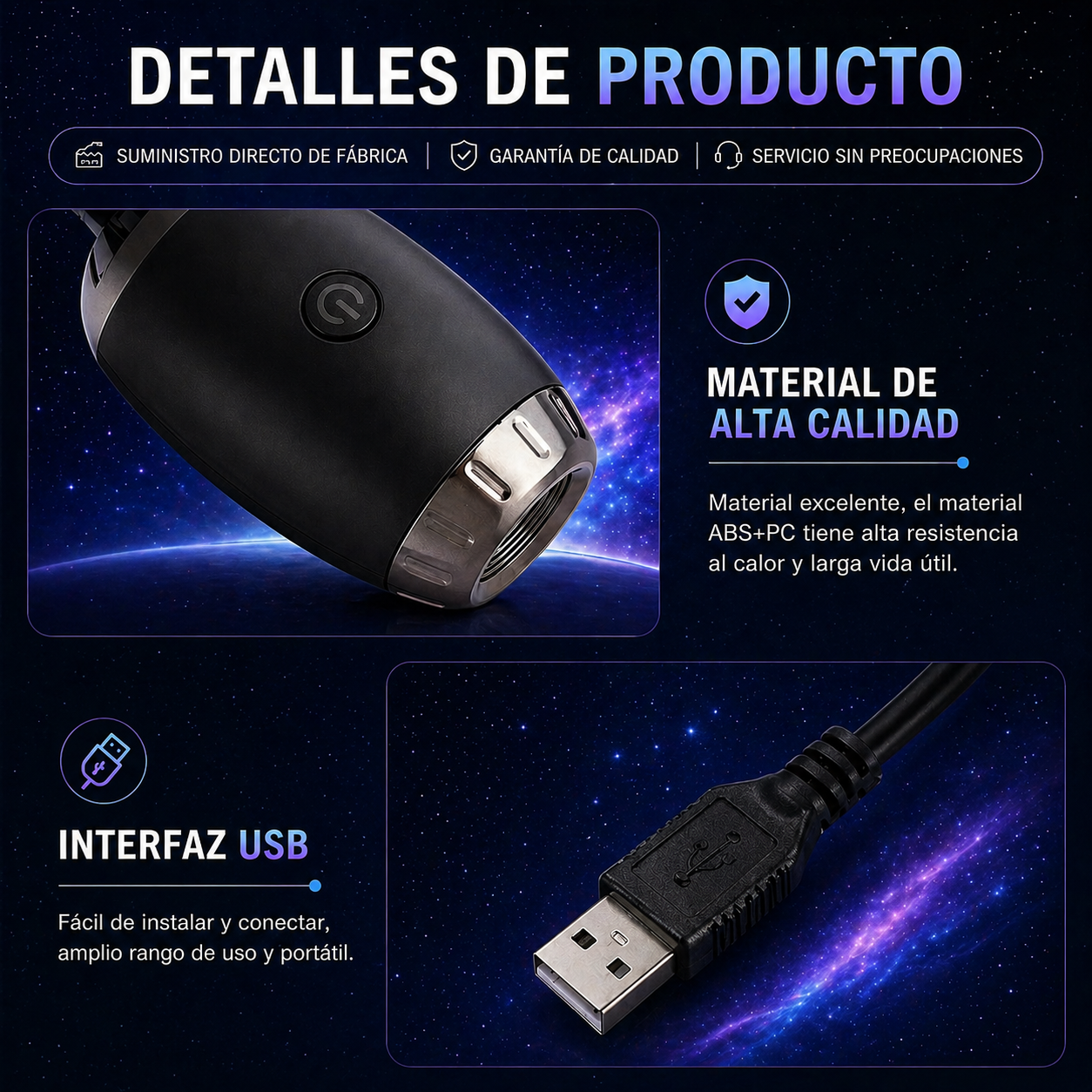 Proyector de galaxia