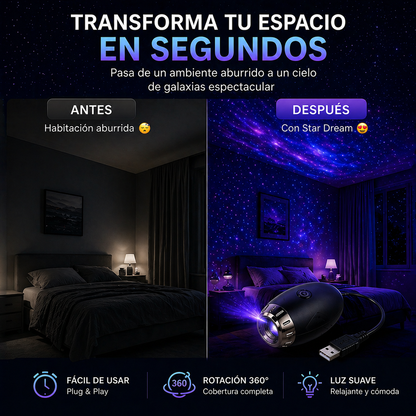 Proyector de galaxia